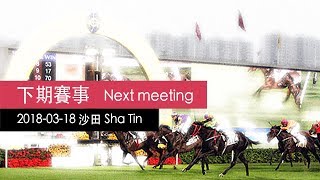 香港賽馬直播  馬不停蹄  20180318 沙田  Hong Kong Horse Racing Live 20180318 Sha Tin  ma288com [upl. by Magdau]