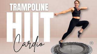 30 MIN Rebounding HIIT Workout  At Home Fat Burning CARDIO Mini Trampoline [upl. by Stalk]