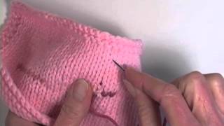 How to Repair a Moth Hole in a Sweater [upl. by Eiuqnom]