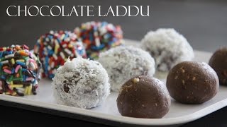 Chocolate Laddu Recipe  Indian Sweets and Dessert Recipes By Shilpi [upl. by Laufer]