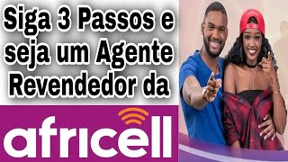 Africell  Siga 3 Passos e Seja um Agente Revendedor da Africell [upl. by Zap613]