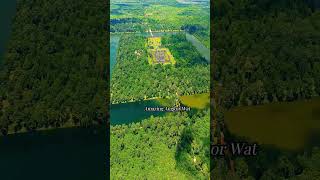 TOP VIEW ANGKOR WAT TEMPLE angkorwattemple [upl. by Sualohcin]