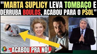 quotFIM DO PSOLquot MARTA SUPLICY ESCORREGA E CAI FEIO GUIHLERME BOULOS CAPOTA JUNTO  Veja [upl. by Hallutama572]