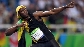 The origin of Usain Bolts victory pose [upl. by Adrianna]