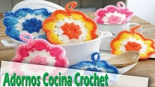 Adornos de Cocina tejidos a crochet Ideas e imagenes [upl. by Ennaeus]