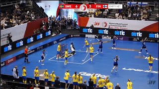 WFC 2023 Final  SWE vs FIN Highlights [upl. by Naara]