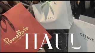 【HAUL】総額◯◯万超え‼️20代OLが1年頑張った自分にご褒美🎁  ハイブランド購入品紹介🛍💸  CELINE  TASAKI  Pomellato [upl. by Rosario]