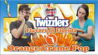 Orange Cream Pop Twizzlers Review [upl. by Alasteir375]