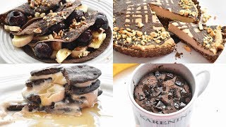 5 DESAYUNOS CON CHOCOLATE  FÁCILES Y RÁPIDOS [upl. by Lerim971]