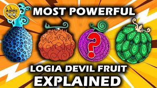 Top 8 Logia type Devil Fruit in One piece Explained in Hindi [upl. by Yleen]