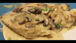 PERFECT CHICKEN SCALLOPINI WITH MUSHROOMS RECIPESIMPLE AND EASYCHERYLS HOME COOKINGEPISODE 543 [upl. by Barthold101]