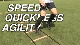 Improve Speed Quickness and Agility  15 Speed Ladder Drills [upl. by Ashwell]