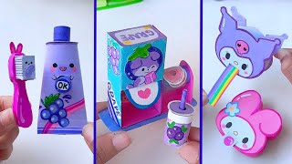 Paper craftEasy craft ideas miniature craft  how to make DIYschool projectTonni art and craft [upl. by Nueoras828]