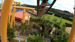 Flight Of The Pterosaur On Ride POV  Paultons Park [upl. by Aylsworth]