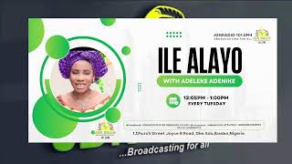 ILE ALAYO WITH ADELEKE ADENIKE ON JDN 1015 FM ON JDN 1015FM [upl. by Zaslow]