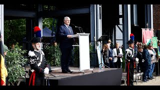 Intervento del Ministro Antonio Tajani alla 67ma commemorazione della tragedia di Marcinelle [upl. by Airamanna]