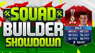 FIFA 16 SQUAD BUILDER SHOWDOWN iMOTM STRIKER GARETH BALE [upl. by Arahat140]