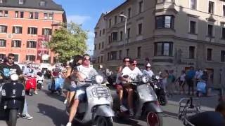 7Vespa Treffen in Innsbruck [upl. by Awad108]