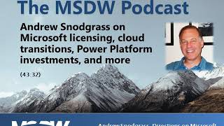 Andrew Snodgrass of Directions on Microsoft [upl. by Annahsal]