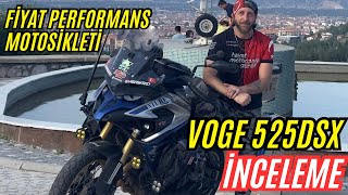 Voge 525dsx inceleme  Fiyat Performans Motosikleti [upl. by Josefina]