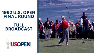 1992 US Open Final Round Tom Kite Breaks Through at Pebble Beach  Full Broadcast [upl. by Sabra]