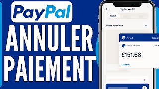 Comment Annuler Un Paiement Paypal 2024 [upl. by Norrad]