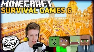 Minecraft SURVIVAL GAMES 6 mit Vareide Dner etc CAM [upl. by Hoffman521]