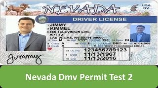 Nevada DMV Permit Test 2 [upl. by Marchall]