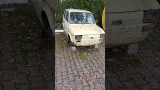 Fiat 126p w oczekiwaniu na zimę [upl. by Assilana96]