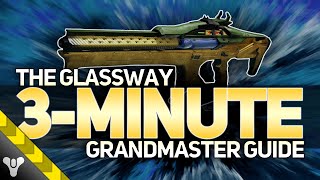 THE GLASSWAY FARM  Grandmaster 3Minute Walkthrough destiny2 guide easy [upl. by Asseram]