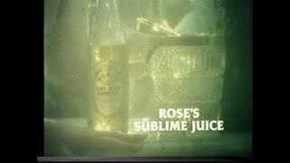 Roses Lime Juice Cordial Advert 1976 [upl. by Vincenty]