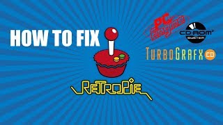 How To Fix TurboGrafx PC Engine CD RetroPie Easy [upl. by Dranoel]