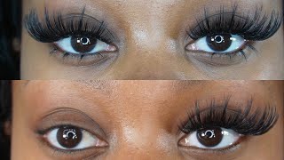 DIY Lash Extensions  2023 beginner friendly [upl. by Norret]