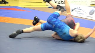 Wrestling  Ringen MDM 2024 Greiz Jugend A U17 45 kg Freestyle Wagenknecht  Brederlow [upl. by Duax823]