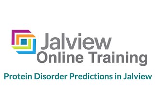 Protein disorder predictors in Jalview [upl. by Adnahs]