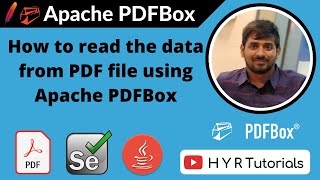 How to read the data from PDF file using Apache PDFBox  Selenium [upl. by Osnofedli]