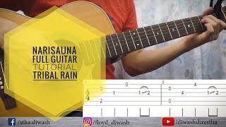 Narisawna  Easy Guitar Lesson  Tribal Rain  Part I With Tabs [upl. by Severn]