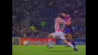 Hagi amp Popescu rare goals for Barcelona [upl. by Frame]