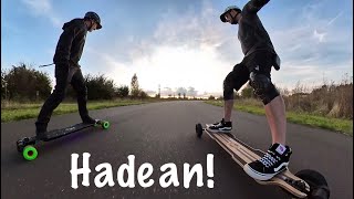 2nd Ride Hadean Bamboo with Carbon  Raw Run Lap 2  Evolve Electric Skateboards Shot with Insta One [upl. by Paff]