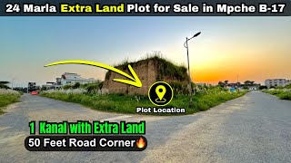 1 Kanal Plot for Sale in B17 Islamabad  CORNER amp EXTRA LAND 🔥 Investor Price b17islamabad fmcb17 [upl. by Alomeda42]