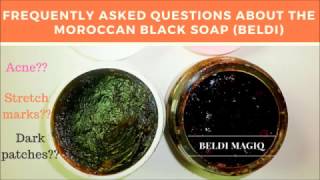 Frequently Asked Questions about Moroccan Black Soap Beldi [upl. by Akirahs]