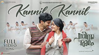 Kannil Kannil Video  Sita Ramam Malayalam  Dulquer  Mrunal  Vishal  Hanu Raghavapudi [upl. by Libbie]