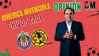 CHIVAS MAL  AMÉRICA INVENCIBLE  OPINIÓN DAVID MEDRANO [upl. by Amos303]