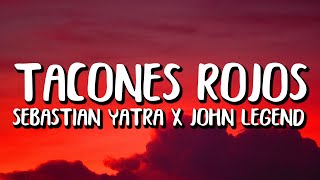 Sebastián Yatra  Tacones Rojos Lyric Video [upl. by Eojyllib446]