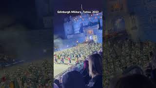 Edinburgh Military Tattoo  2023 Edinburgh Castle [upl. by Ragde]