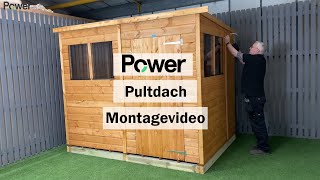 Power Pultdach Montagevideo [upl. by Lauralee]