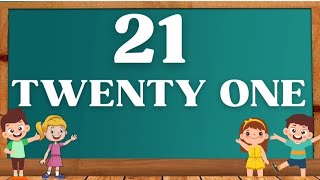 21 to 30 spelling  Numbers Names 21 to 30 with spelling  twenty one to thirty spelling in english [upl. by Eyatnod133]