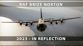 RAF Brize Norton 2023  In Reflection [upl. by Annoya849]