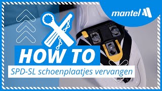 SHIMANO SPD SL SCHOENPLAATJES MONTEREN EN AFSTELLEN VOOR DE RACEFIETS Howto [upl. by Ehsiom]