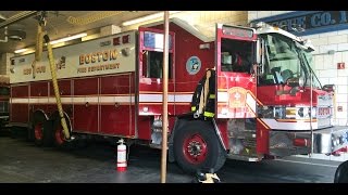 Boston Fire Ride Along with Rescue 1 [upl. by Lucien989]